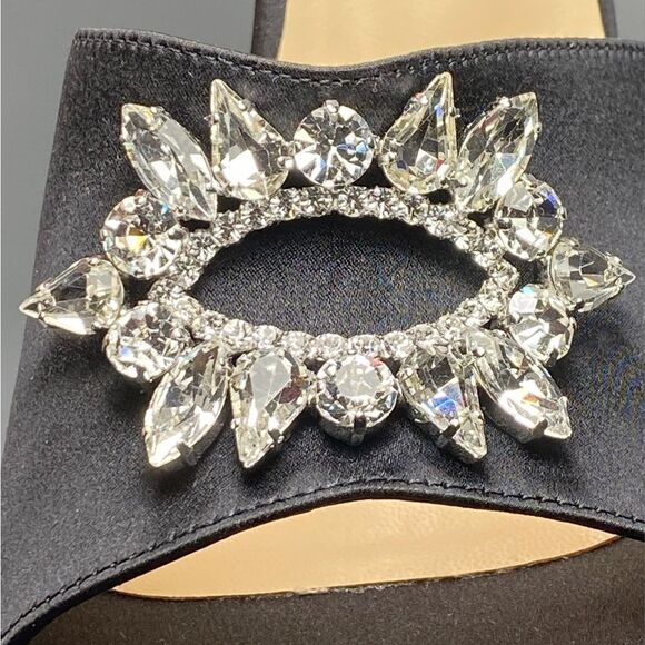 Nalebe Eureka Aurum Crystal-Embellished Mules size 38 - Picture 9 of 13